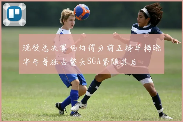 现役总决赛场均得分前五榜单揭晓字母哥独占鳌头SGA紧随其后